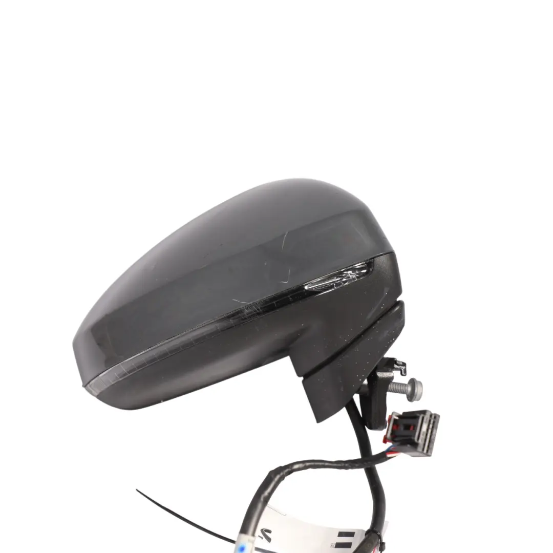 Audi TT FV Door Wing Mirror Electric Heated Right O/S Nano Grey - X7M - SKU RHD-8S2857410C-NGR - Part number 8S2857410C