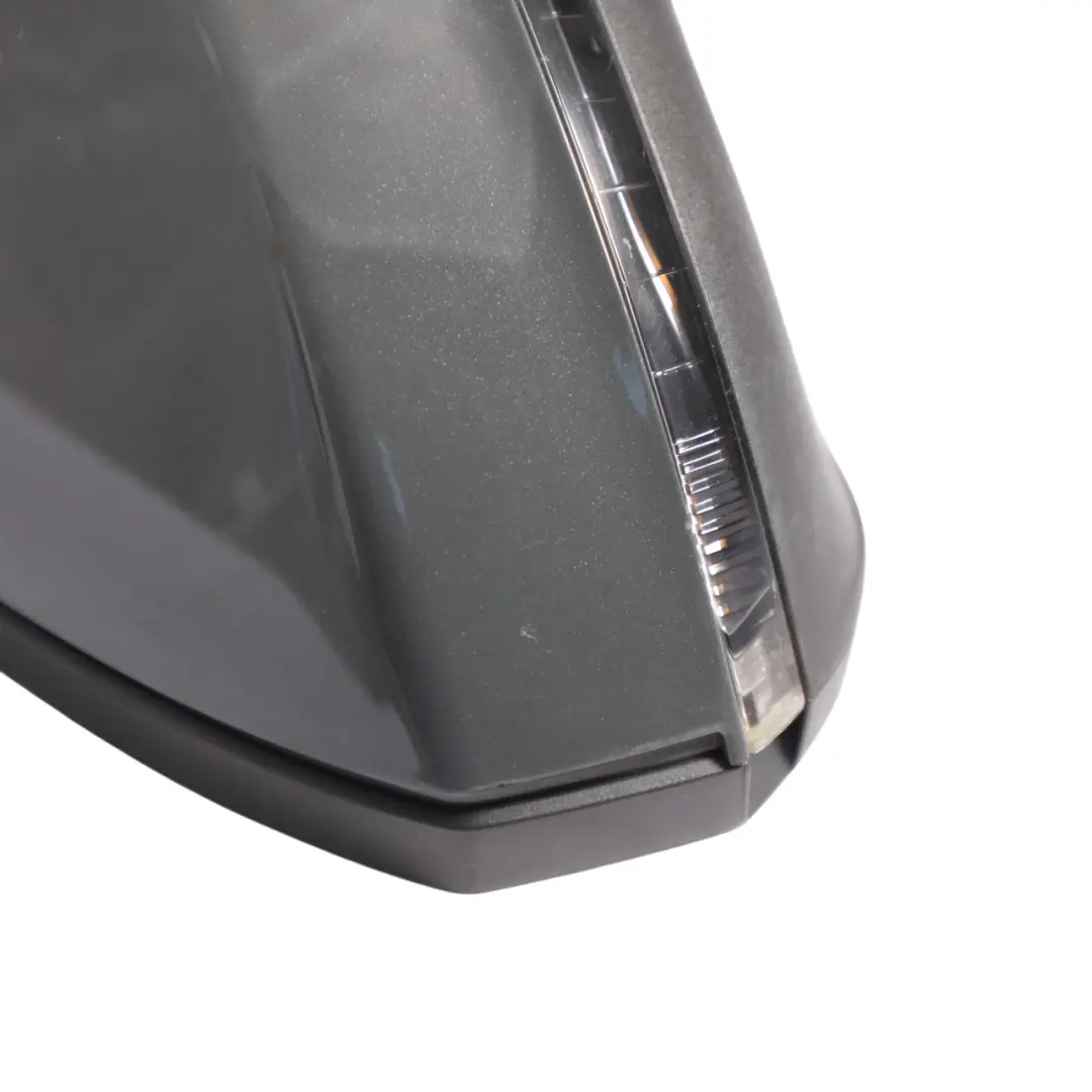 Audi TT FV Door Wing Mirror Electric Heated Right O/S Nano Grey - X7M - SKU RHD-8S2857410C-NGR - Part number 8S2857410C