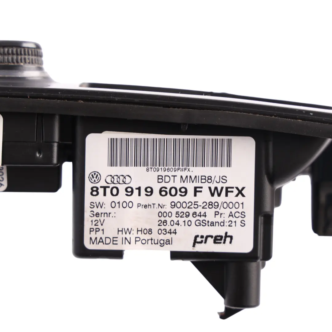 Audi A4 B8 Sat Nav MMI Centre Console Cover Panel Switch Button Block - SKU RHD-8T0919609F-1 - Part number 8T0919609F