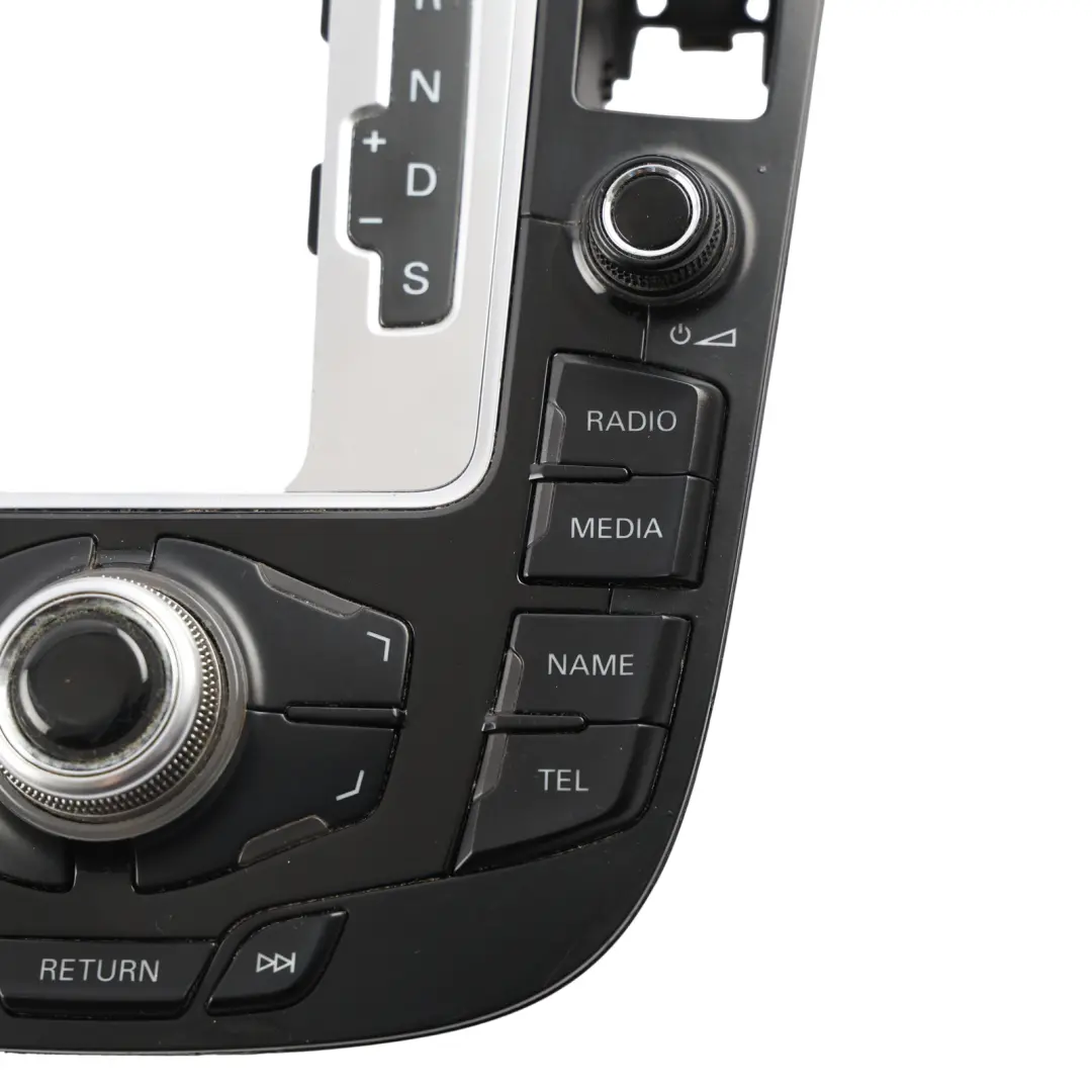 Sat Nav MMI Centre Console Cover Panel Switch Button Block to Audi A4 B8 with Part number 8T0919609F Audi A4 B8 Sat Nav MMI Centre Console Cover Panel Switch Button Block - SKU RHD-8T0919609F-1 - Part number 8T0919609F