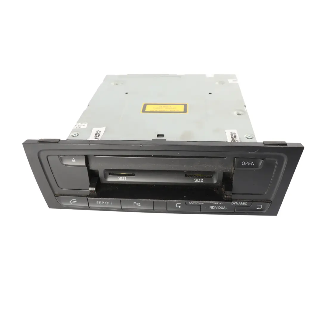 Audi A4 B8 Multimedia Radio CD DVD Player MMI Head Unit - SKU RHD-8T2035666E-2 - Part number 8T2035666E