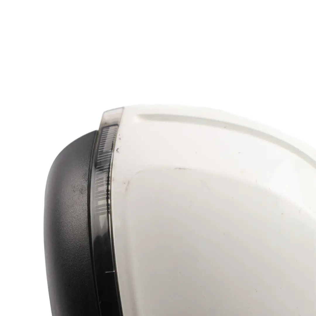 Audi A5 8T Front Wing Mirror Door Right O/S Ibis White - Y9C - SKU RHD-8T2857410AF-IWH - Part number 8T2857410AF