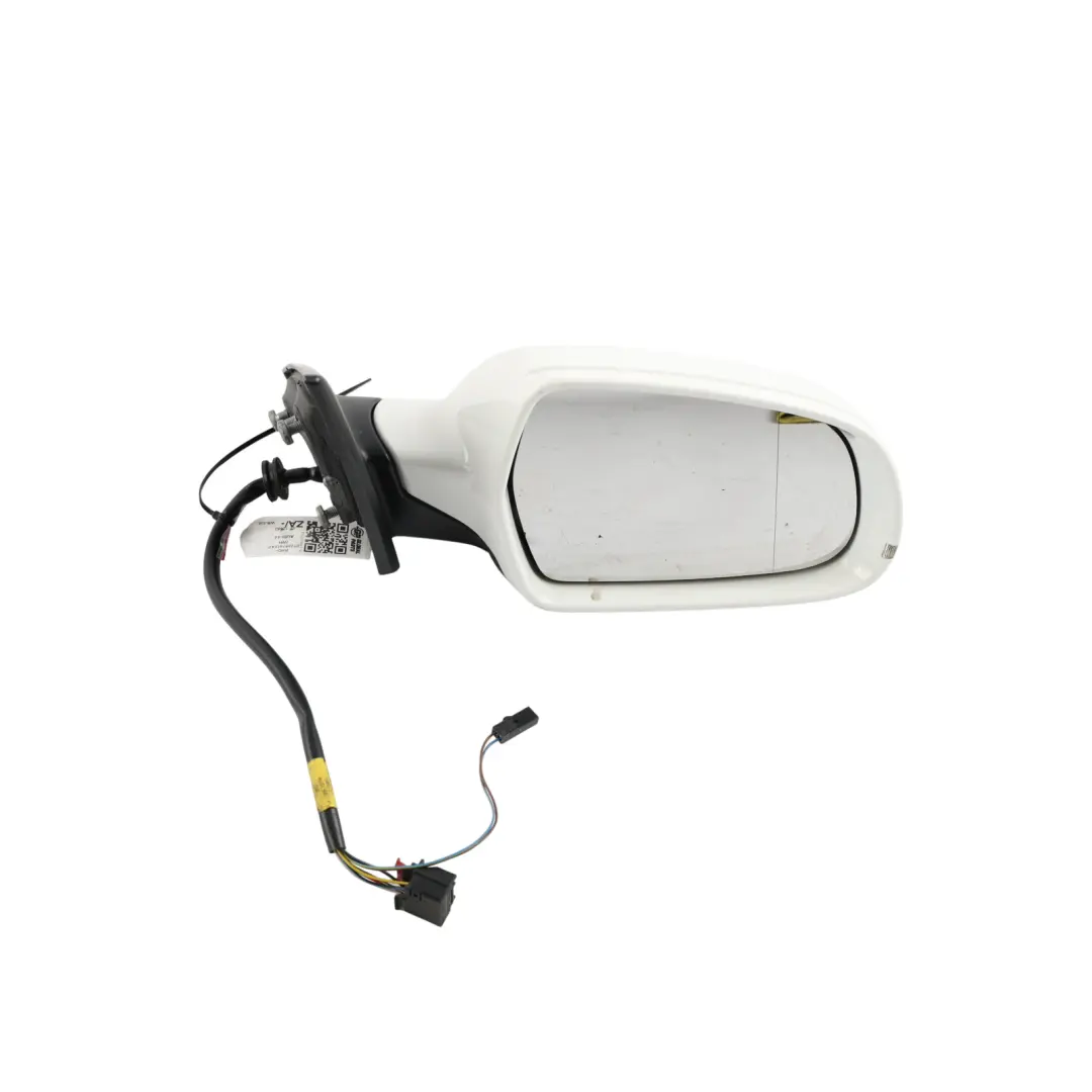 Audi A5 8T Front Wing Mirror Door Right O/S Ibis White - Y9C - SKU RHD-8T2857410AF-IWH - Part number 8T2857410AF