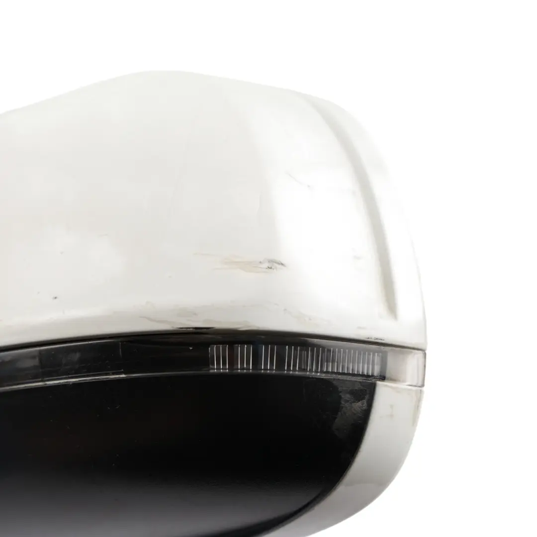 Audi A5 8T Door Wing Mirror Electric Left N/S Ibis White - Y9C - SKU RHD-8T8857409J-IWH - Part number 8T8857409J
