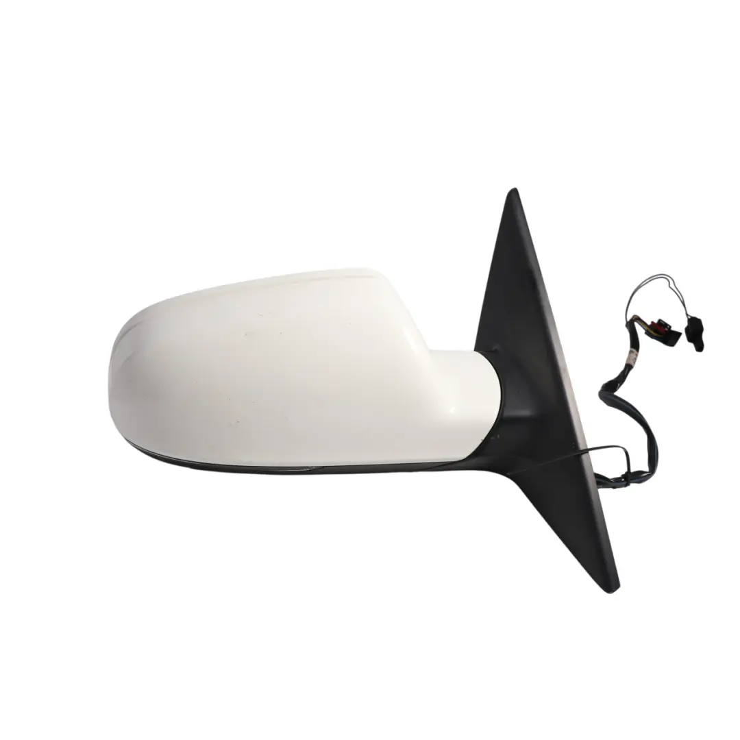 Audi A5 8T Wing Mirror Right Door O/S Outside Ibis White - Y9C - SKU RHD-8T8857410J-IWH - Part number 8T8857410J
