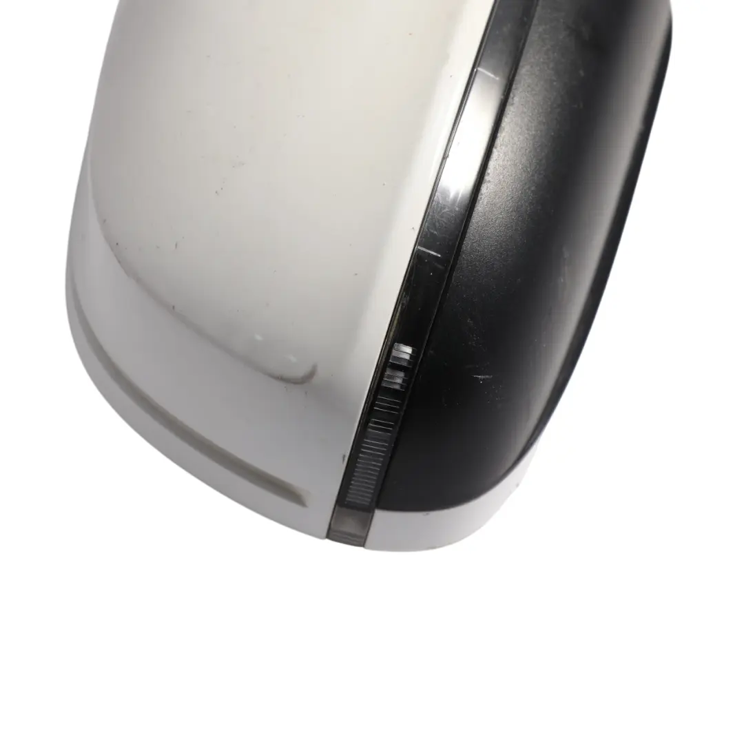 Audi A5 8T Wing Mirror Right Door O/S Outside Ibis White - Y9C - SKU RHD-8T8857410J-IWH - Part number 8T8857410J