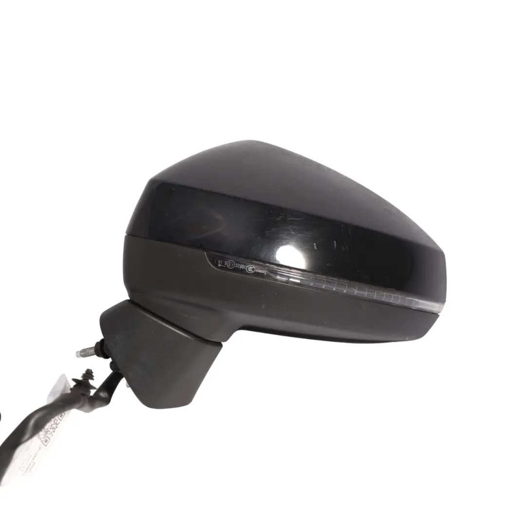 Wing Mirror Electric Door Left N/S Outside Brilliant Black - Y9B to Audi A3 8V with Part number 8V2857409F Audi A3 8V Wing Mirror Electric Door Left N/S Outside Brilliant Black - Y9B - SKU RHD-8V2857409F-BBL - Part number 8V2857409F