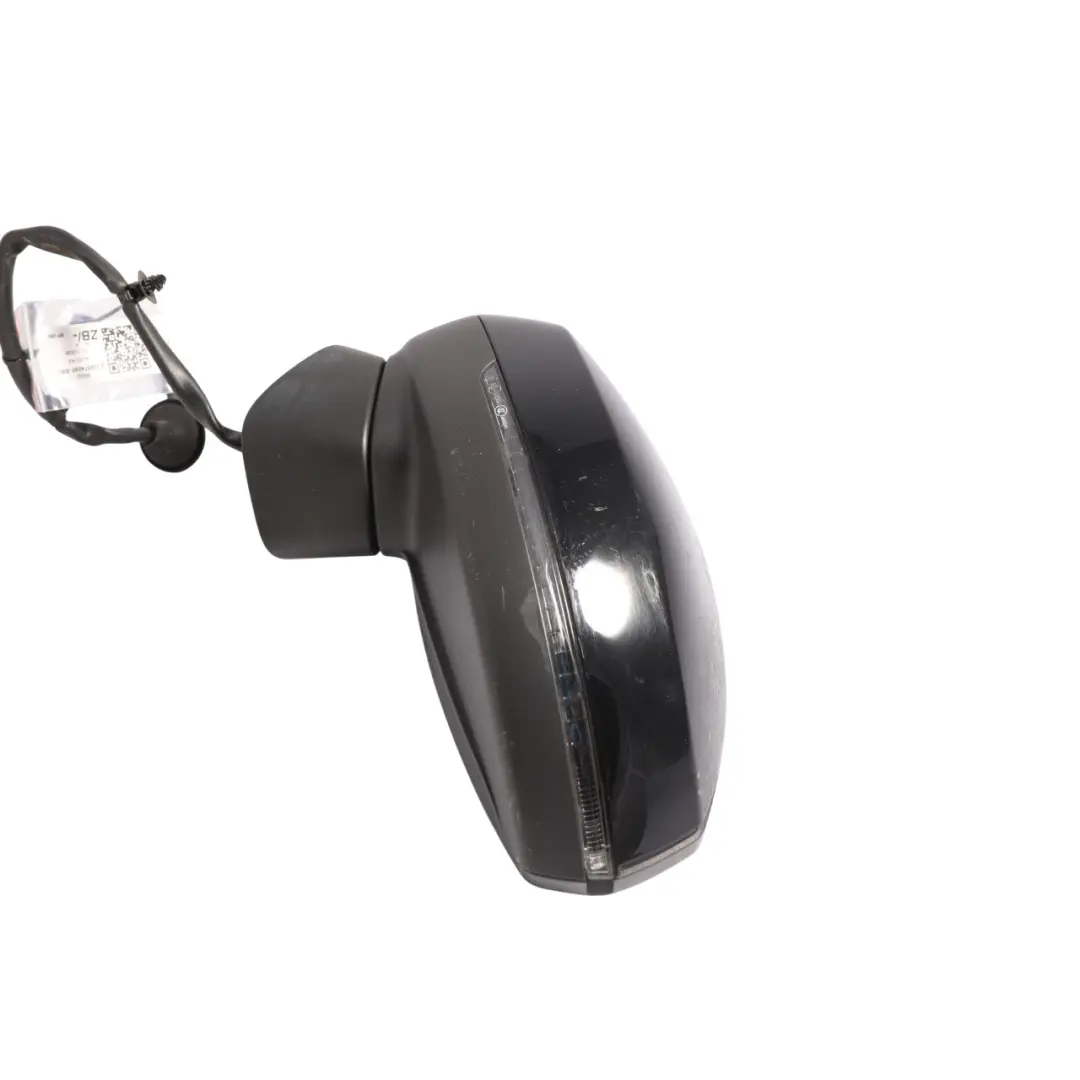 Audi A3 8V Wing Mirror Electric Door Left N/S Outside Brilliant Black - Y9B - SKU RHD-8V2857409F-BBL - Part number 8V2857409F