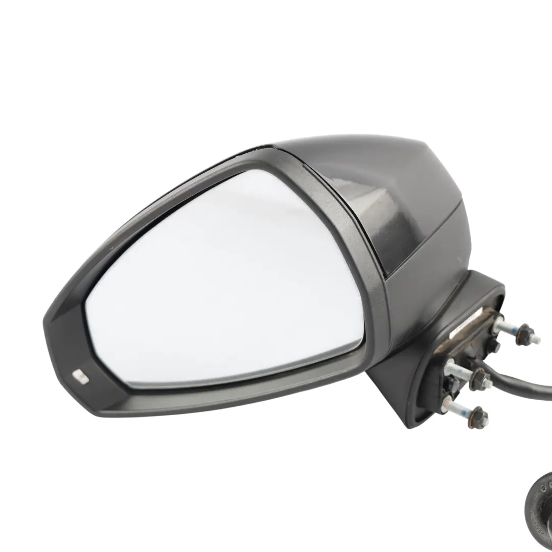 Audi A3 8V Wing Mirror Electric Heated Auto Dimming Black Left N/S - SKU RHD-8V2857409J-BLK - Part number 8V2857409J