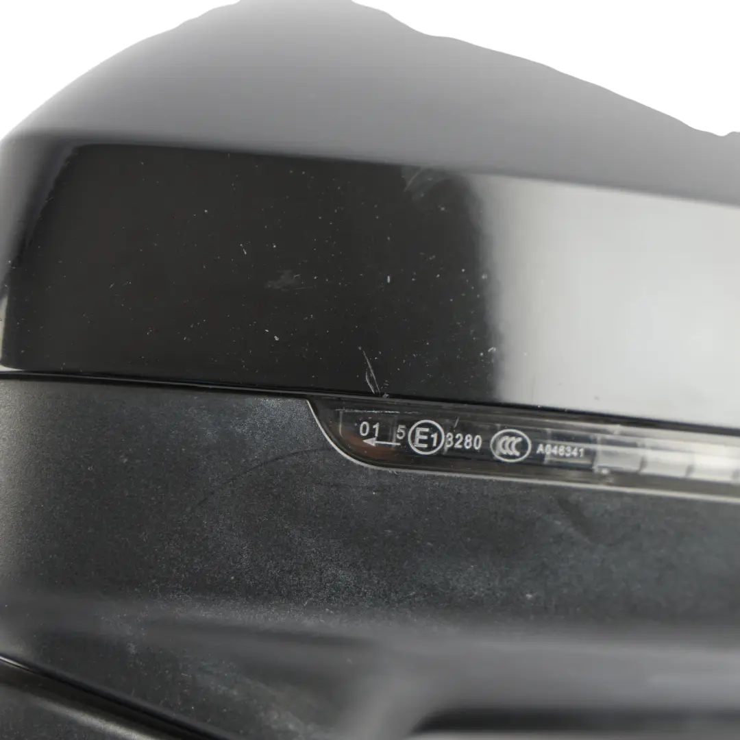 Audi A3 8V Wing Mirror Electric Heated Auto Dimming Black Left N/S - SKU RHD-8V2857409J-BLK - Part number 8V2857409J