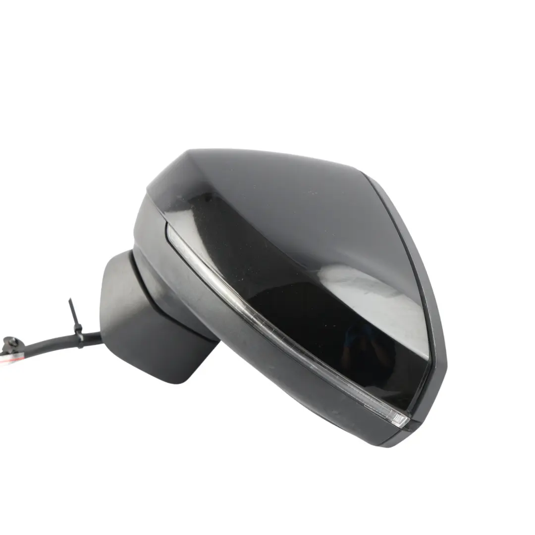 Audi A3 8V Wing Mirror Electric Heated Auto Dimming Black Left N/S - SKU RHD-8V2857409J-BLK - Part number 8V2857409J