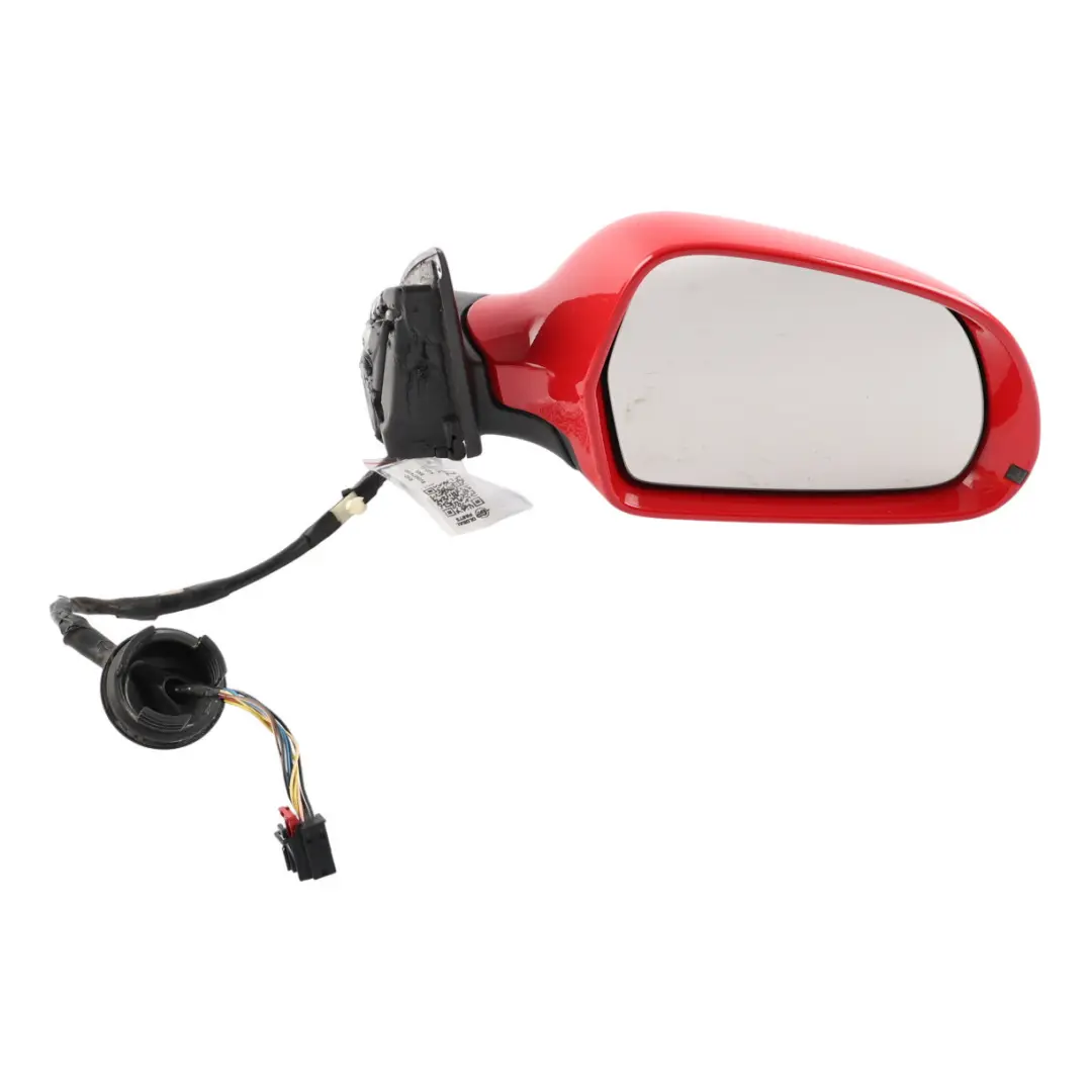 Audi A3 8P Door Wing Mirror Electric Power Right O/S Brilliant Red - Y3J - SKU RHD-8P2858532DC-BRR - Part number 8V2857410G