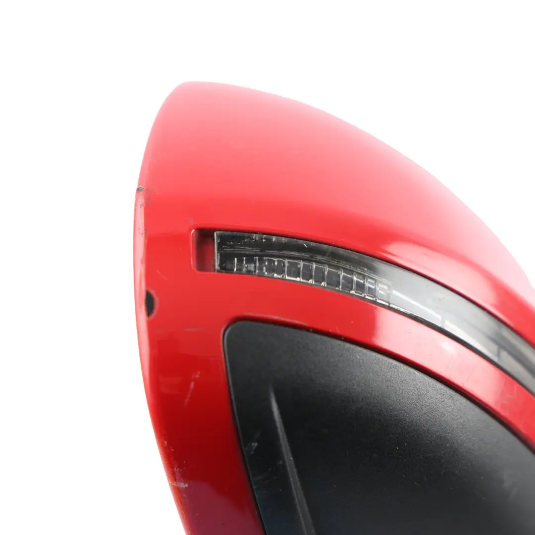 Audi A3 8P Door Wing Mirror Electric Power Right O/S Brilliant Red - Y3J - SKU RHD-8P2858532DC-BRR - Part number 8V2857410G