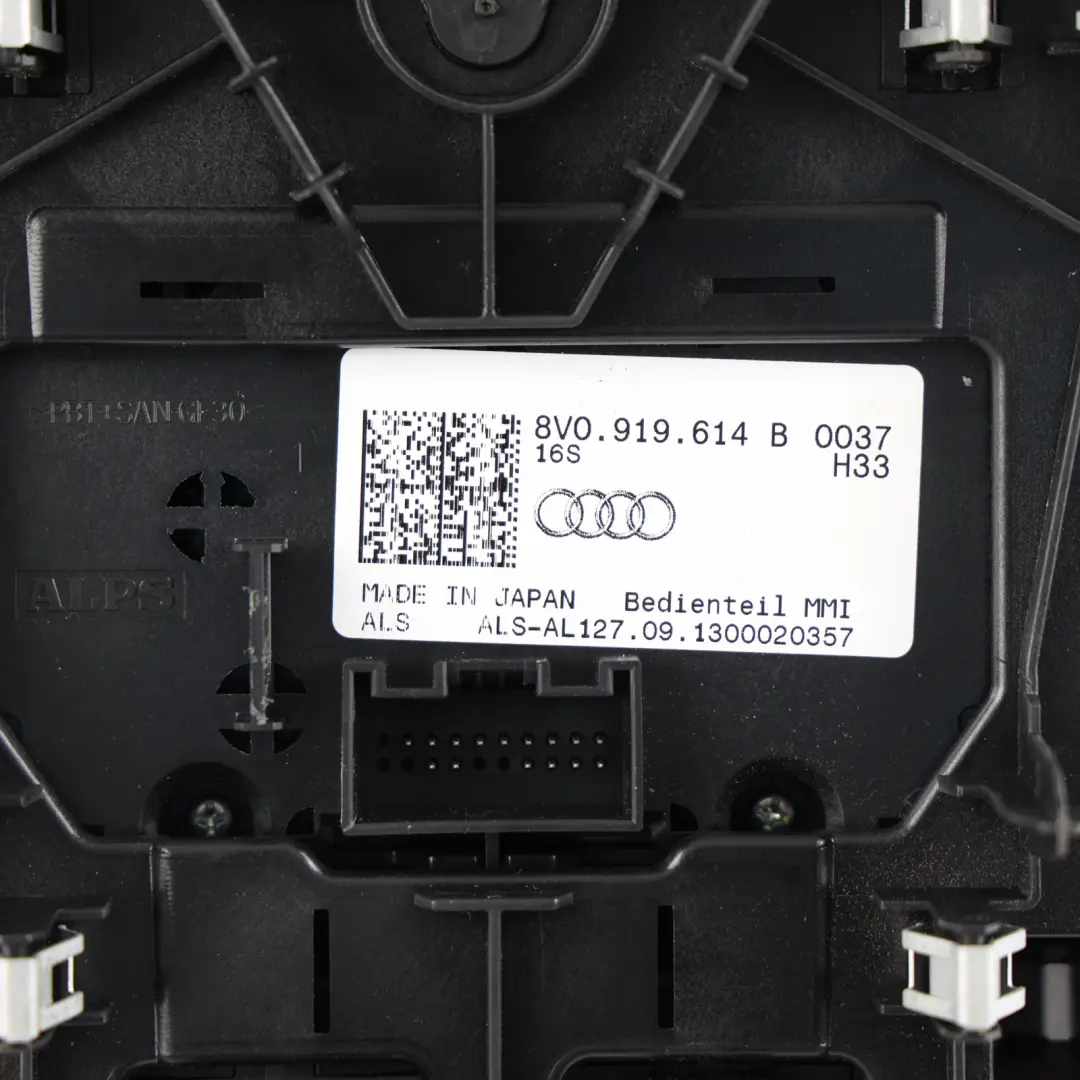 Audi A3 8V Media Sat Nav Control Centre Console Cup Holder Automatic - SKU RHD-8V2864261C-2 - Part number 8V2864261C