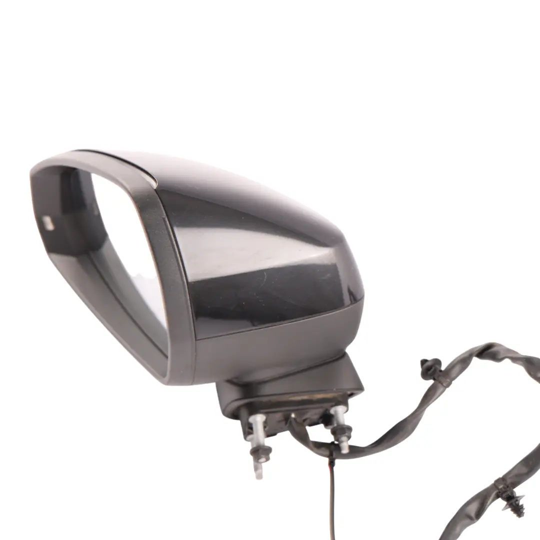 Audi A3 8V Door Wing Mirror Heated Left N/S Mythical Black Metallic - Y9T - SKU RHD-8V5857409C-MYB - Part number 8V5857409C