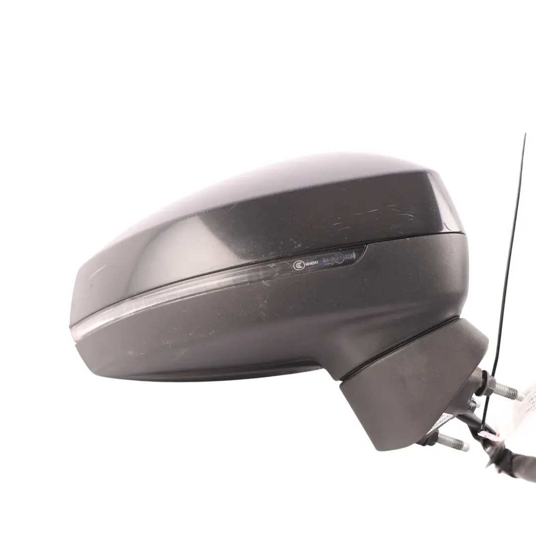 Audi A3 8V Door Wing Mirror Heated Right O/S Mythical Black Metallic - Y9T - SKU RHD-8V5857410C-MYB - Part number 8V5857410C