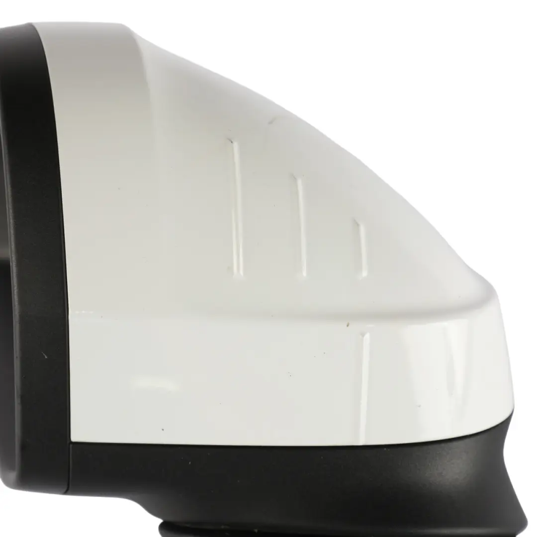Audi A5 F5 Side View Wing Door Mirror Left N/S Arkona White - Y9L - SKU RHD-8W8857409Q-ARK - Part number 8W8857409Q