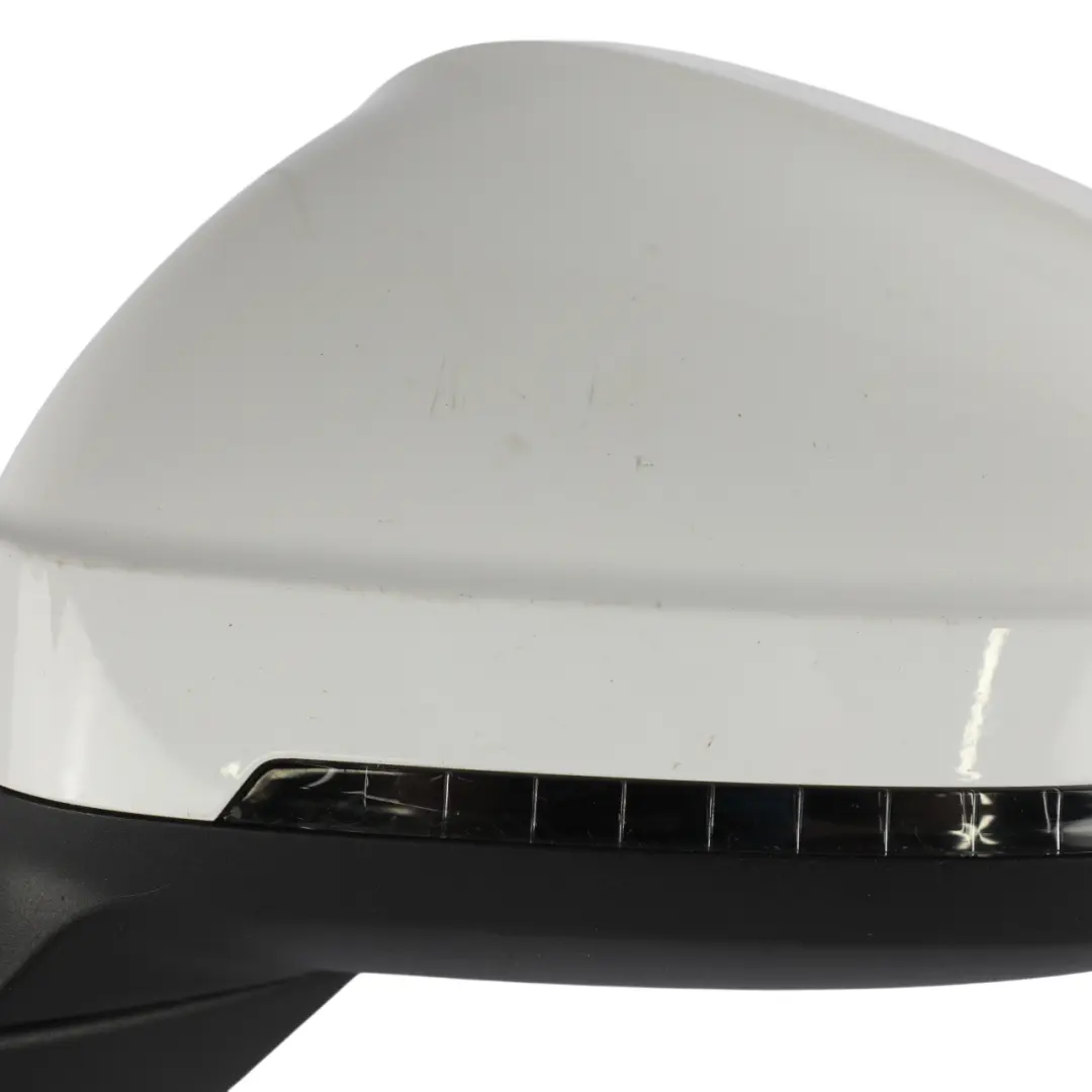 Side View Wing Door Mirror Left N/S Arkona White - Y9L to Audi A5 F5 with Part number 8W8857409Q Audi A5 F5 Side View Wing Door Mirror Left N/S Arkona White - Y9L - SKU RHD-8W8857409Q-ARK - Part number 8W8857409Q