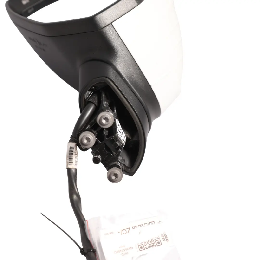 Door Wing Mirror Electric Power Fold Left N/S Ibis White - Y9C to Audi A5 F5 with Part number 8W8857409Q Audi A5 F5 Door Wing Mirror Electric Power Fold Left N/S Ibis White - Y9C - SKU RHD-8W8857409Q-IWH - Part number 8W8857409Q