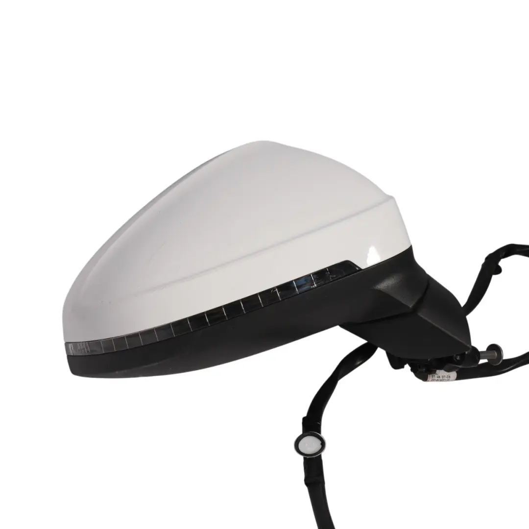 Wing Mirror Electric Power Fold Right O/S Arkona White - Y9L to Audi A5 F5 with Part number 8W8857410L Audi A5 F5 Wing Mirror Electric Power Fold Right O/S Arkona White - Y9L - SKU RHD-8W8857410L-ARK - Part number 8W8857410L