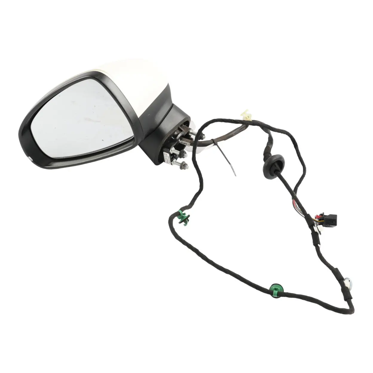 Audi A1 8X Wing Mirror Electric Outside Door Left N/S Amalfi White - Y9K