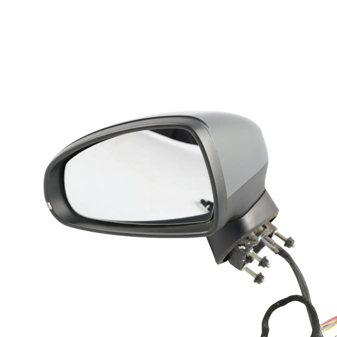 Electrical Mirror Wing Heated Left N/S Nano Grey Metallic - X7M to Audi A1 8X with Part number 8X2857409T Audi A1 8X Electrical Mirror Wing Heated Left N/S Nano Grey Metallic - X7M - SKU RHD-8X2857409T-NGR - Part number 8X2857409T