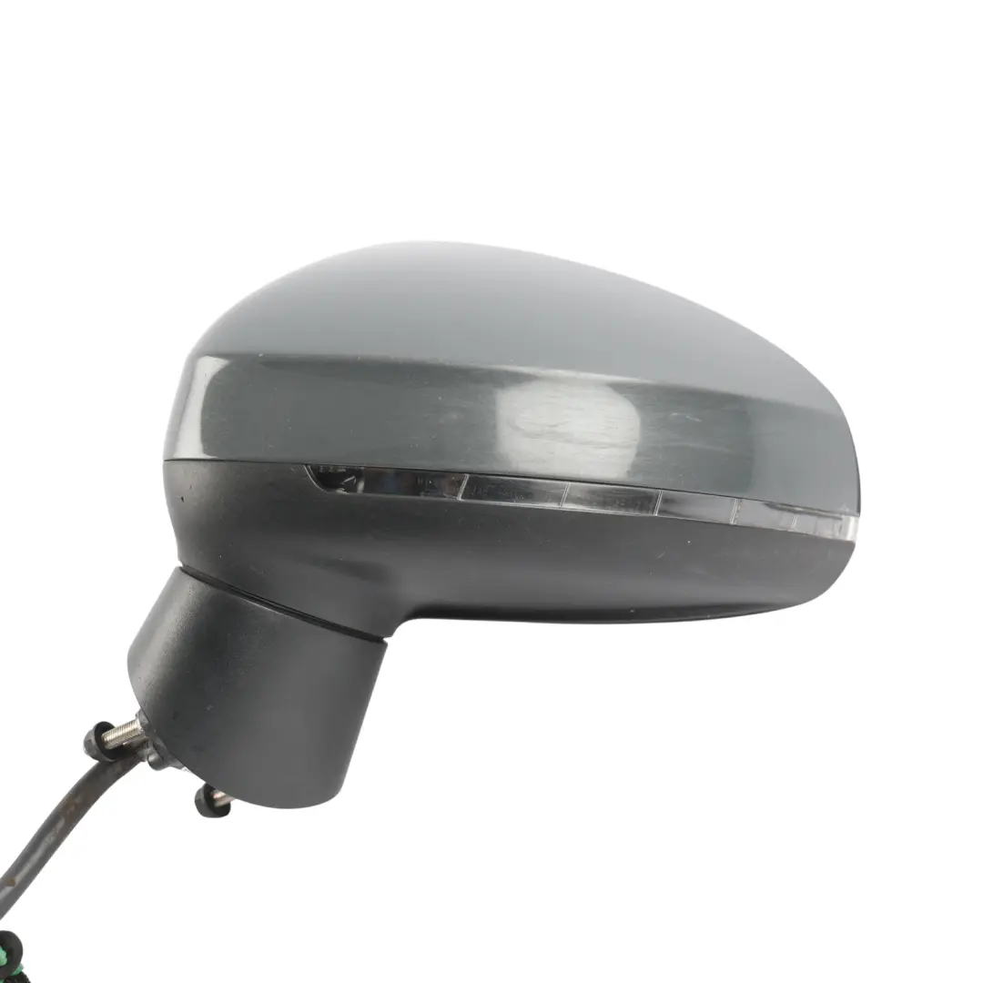 Electrical Mirror Wing Heated Left N/S Nano Grey Metallic - X7M to Audi A1 8X with Part number 8X2857409T Audi A1 8X Electrical Mirror Wing Heated Left N/S Nano Grey Metallic - X7M - SKU RHD-8X2857409T-NGR - Part number 8X2857409T