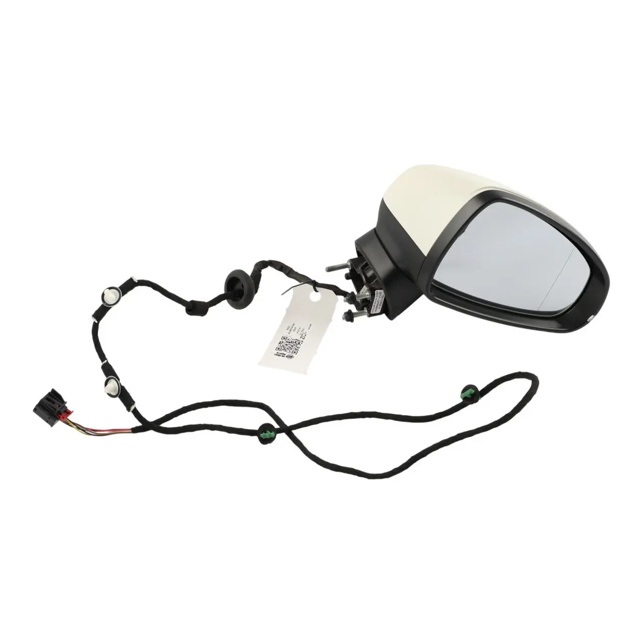Audi A1 8X Wing Mirror Right O/S Door Electric Amalfi White - Y9K 8X2857410K