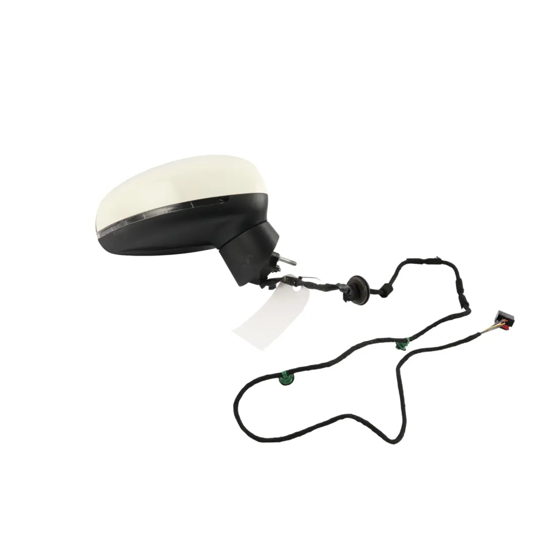 Audi A1 8X Wing Mirror Right O/S Door Electric Amalfi White - Y9K - SKU RHD-8X2857410K-AWH - Part number 8X2857410K