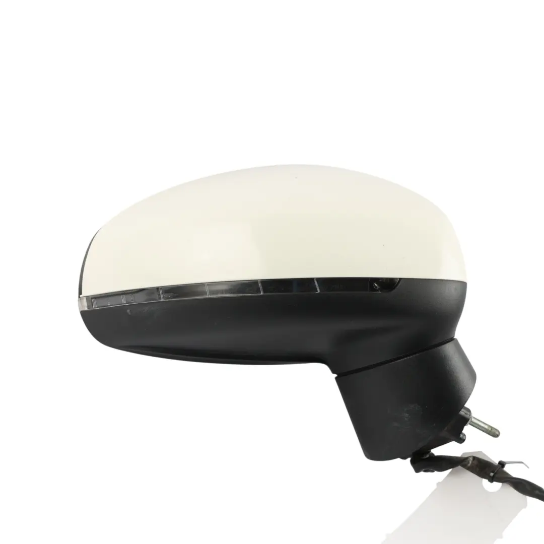 Audi A1 8X Wing Mirror Right O/S Door Electric Amalfi White - Y9K - SKU RHD-8X2857410K-AWH - Part number 8X2857410K