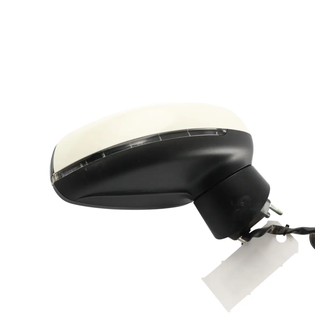 Wing Mirror Right O/S Door Electric Amalfi White - Y9K to Audi A1 8X with Part number 8X2857410K Audi A1 8X Wing Mirror Right O/S Door Electric Amalfi White - Y9K - SKU RHD-8X2857410K-AWH - Part number 8X2857410K