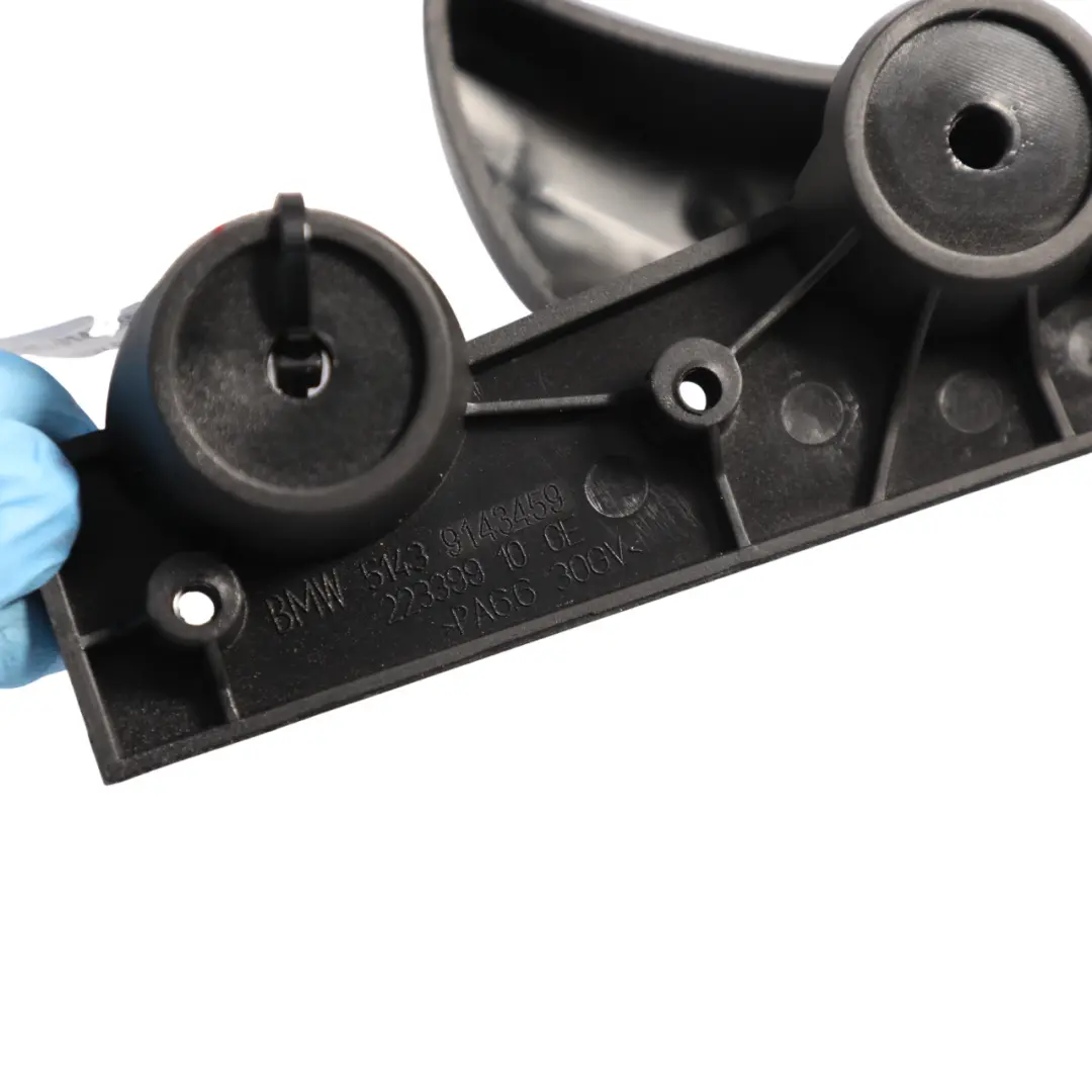 BMW E60 E61 Bonnet Hood Catch Release Handle Bracket - SKU RHD-9143459 - Part number 9143459