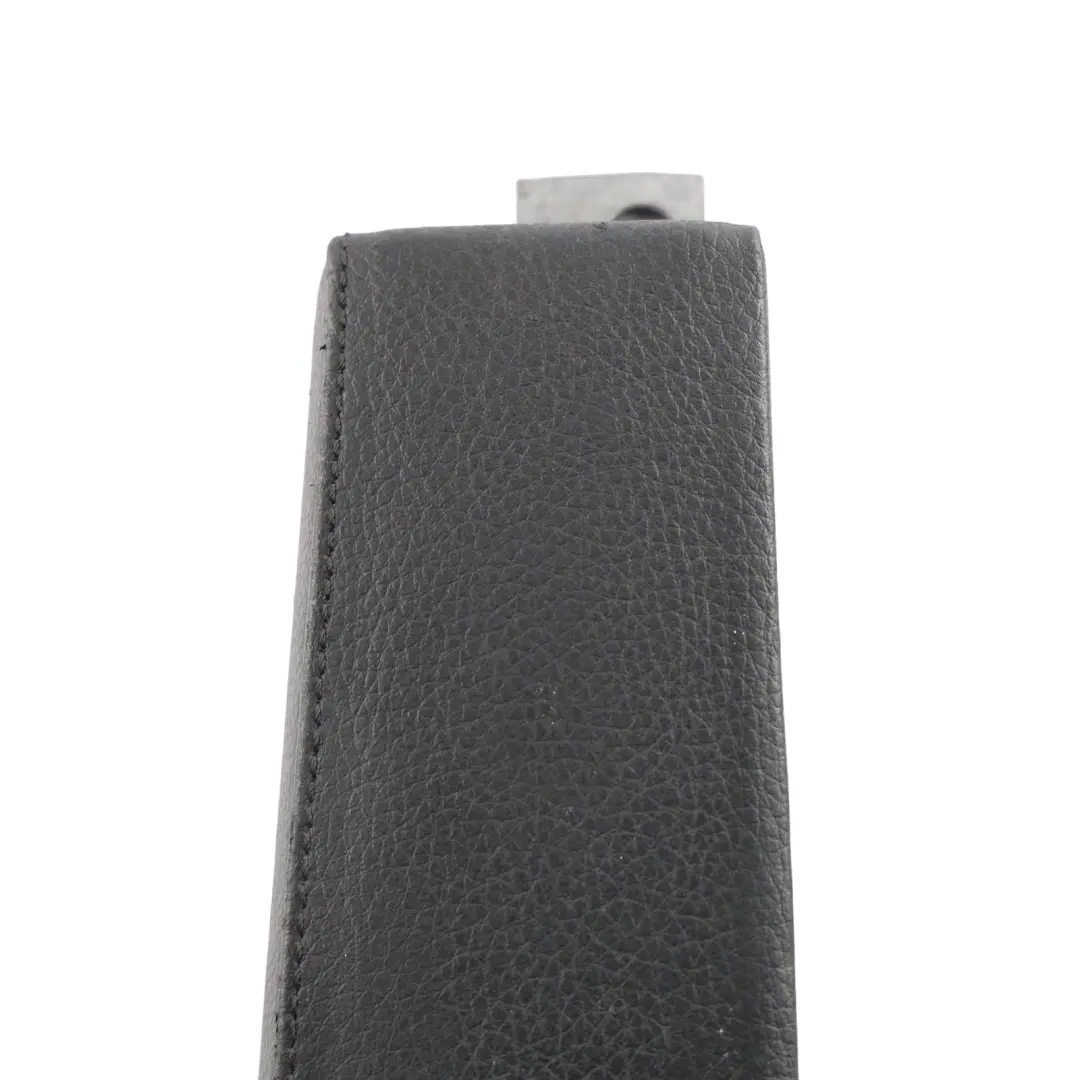 BMW E60 E61 LCI Centre Console Armrest Cover Black Leather - SKU RHD-9144942-1 - Part number 9144942