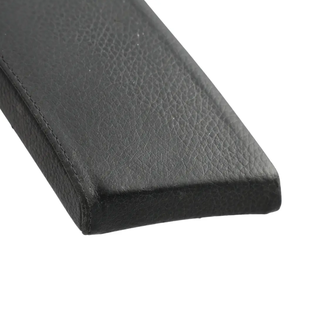 BMW E60 E61 LCI Centre Console Armrest Cover Black Leather - SKU RHD-9144942-1 - Part number 9144942