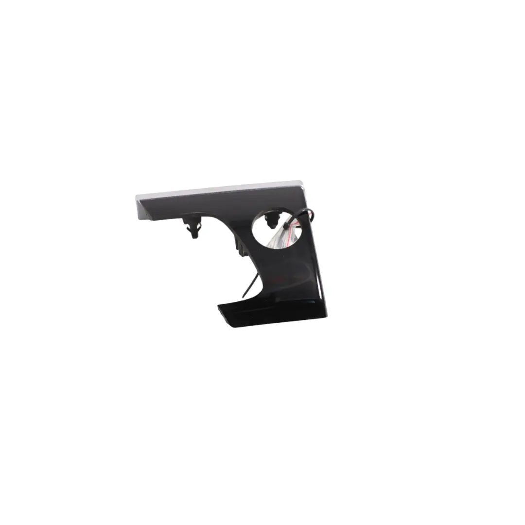 BMW X5 E70 X6 E71 Trim Strip Instrument Panel Left N/S Piano Black - SKU RHD-9186802 - Part number 9186802