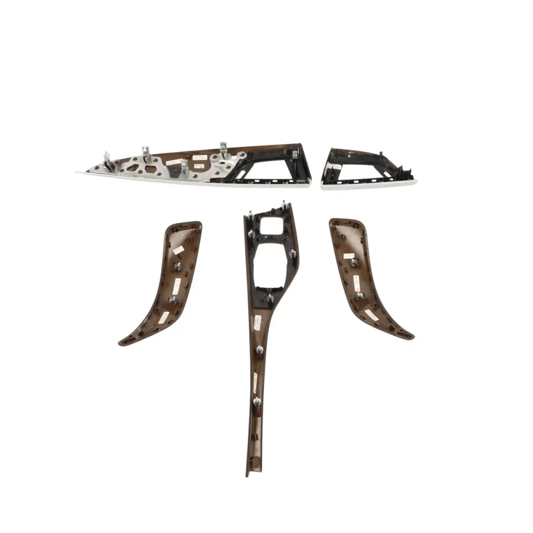 Dashboard Trim BMW F20 F21 Set Strip Cover Door Console Wood Fineline Stream to with Part number 9205378 Dashboard Trim BMW F20 F21 Set Strip Cover Door Console Wood Fineline Stream - SKU RHD-9205378-1 - Part number 9205378