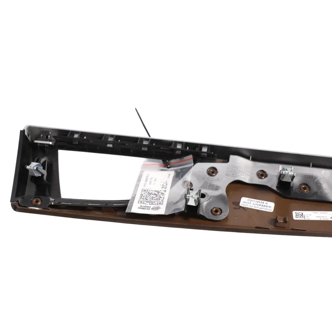 BMW F20 F21 Front Door Trim Strip Handle Cover Panel Wood Fineline - SKU RHD-9205378-2 - Part number 9205378