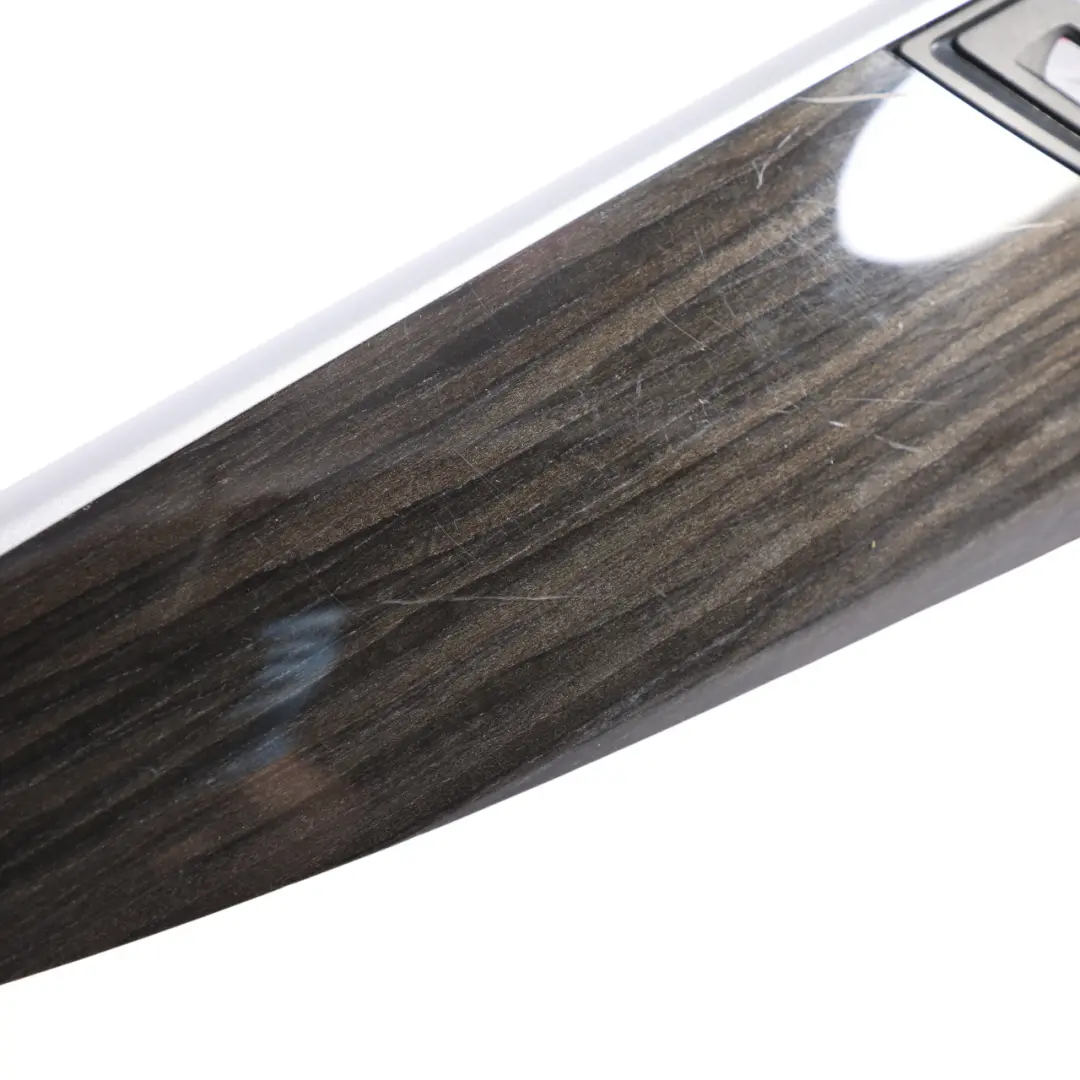 BMW F20 F21 Front Door Trim Strip Handle Cover Panel Wood Fineline - SKU RHD-9205378-2 - Part number 9205378