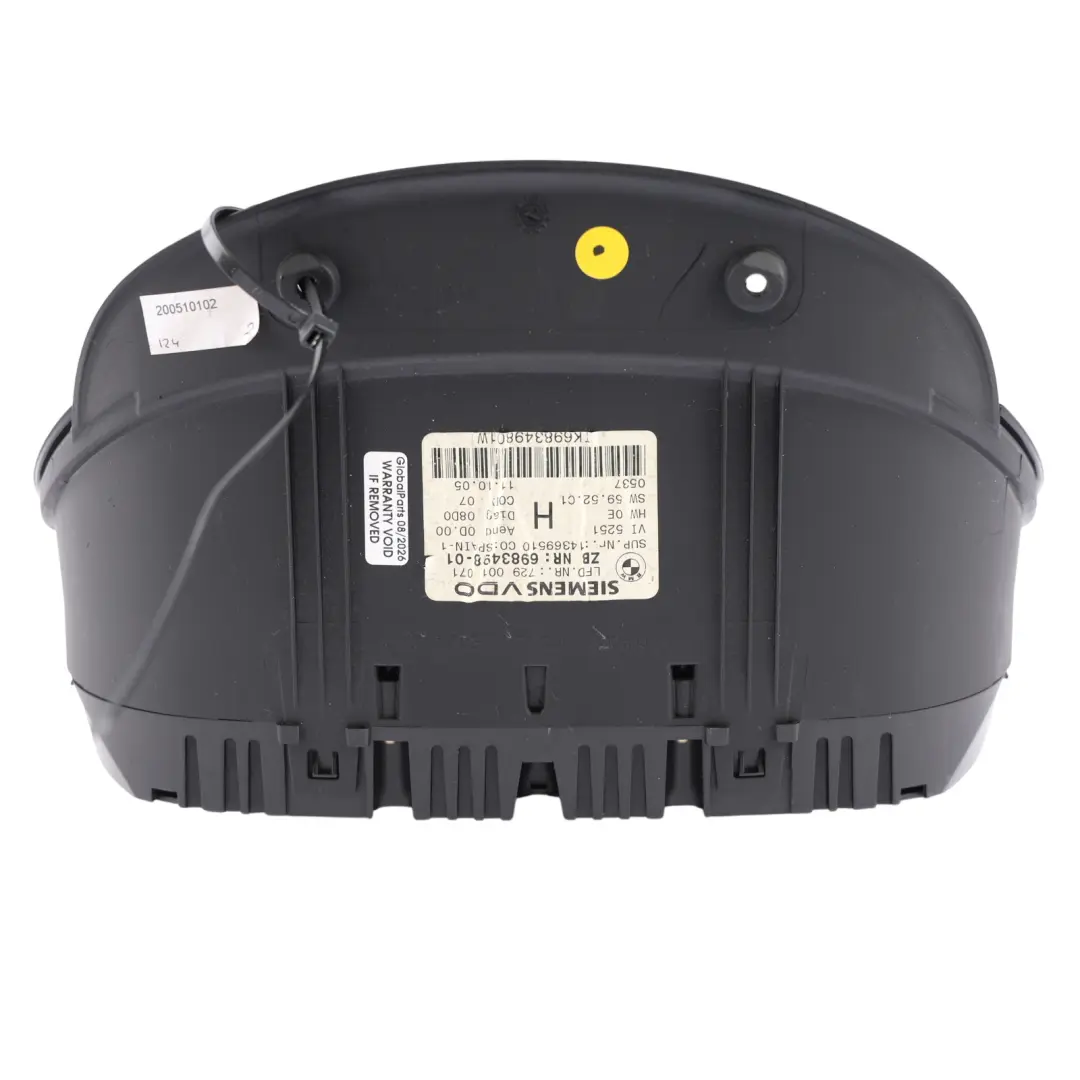 Instrument Speedometer Clocks to BMW E90 E91 E92 E93 LCI Diesel Automatic with Part number 9316154 BMW E90 E91 E92 E93 LCI Diesel Automatic Instrument Speedometer Clocks - SKU RHD-9316154-3 - Part number 9316154
