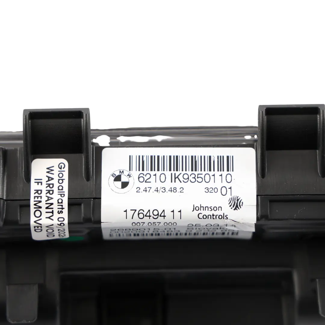 BMW F20 F21 F22 F23 Speedometer Instrument Cluster Petrol Manual - SKU RHD-9350110 - Part number 9350110