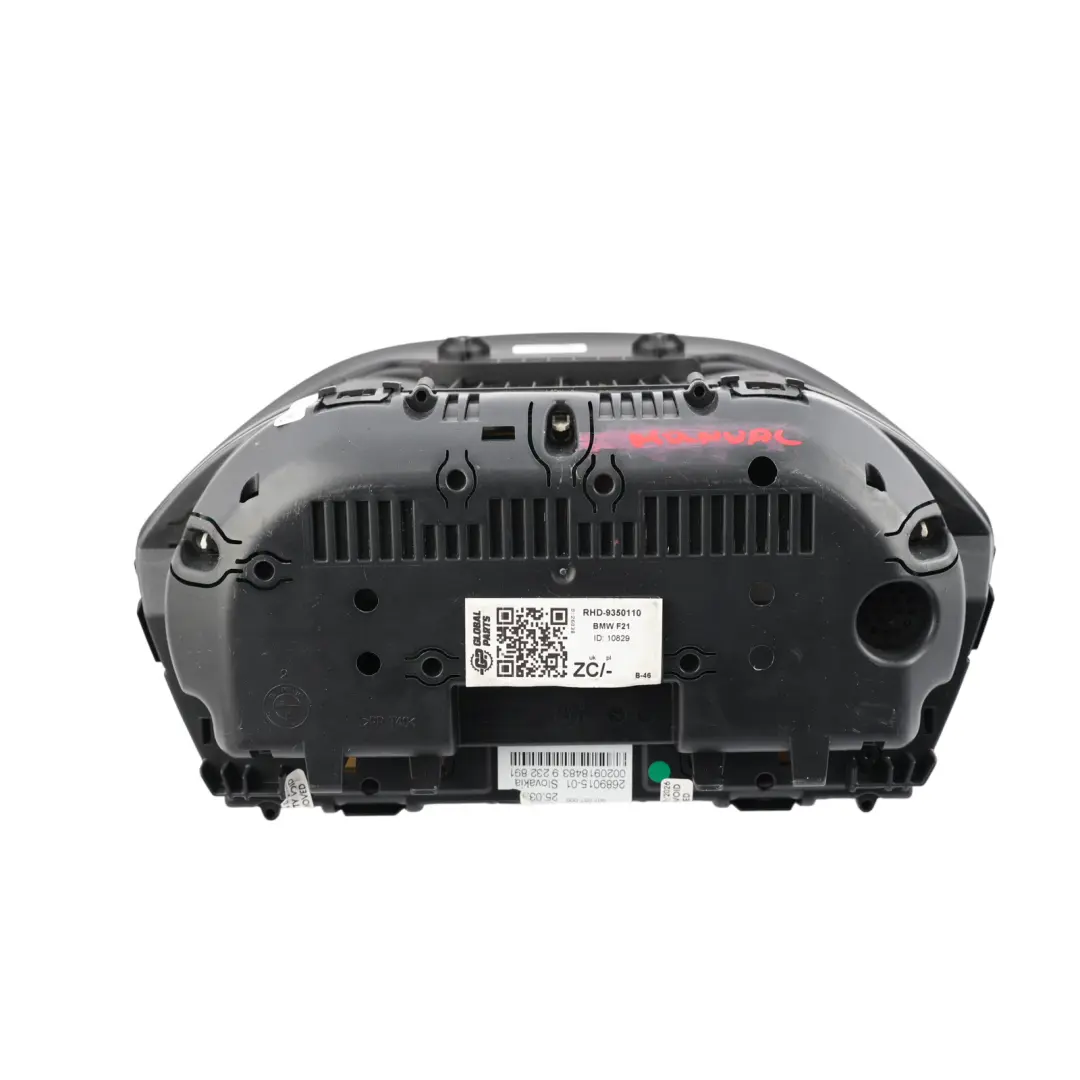 BMW F20 F21 F22 F23 Speedometer Instrument Cluster Petrol Manual - SKU RHD-9350110 - Part number 9350110