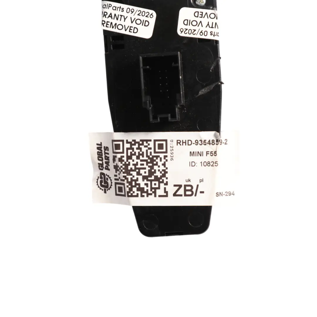 Door Window Lifter Control Switch Chrome Right O/S to Mini F60 Countryman with Part number 9354859 Mini F60 Countryman Door Window Lifter Control Switch Chrome Right O/S - SKU RHD-9354859-2 - Part number 9354859