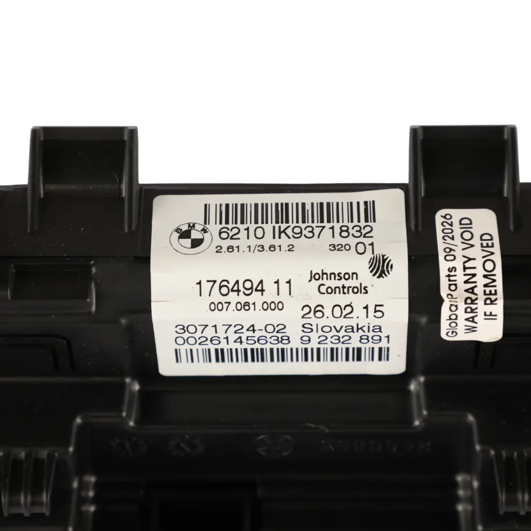 Instrument Cluster BMW F20 F21 F45 Speedo Clocks Meter Petrol Manual to with Part number 9371832 Instrument Cluster BMW F20 F21 F45 Speedo Clocks Meter Petrol Manual - SKU RHD-9371832-1 - Part number 9371832