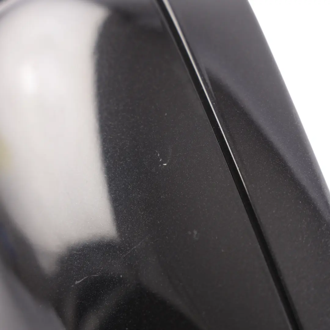 Mirror Wing Left N/S Door Basalt Black -C9Z to Porsche Cayenne 955 9PA Electric with Part number 95573123500 Porsche Cayenne 955 9PA Electric Mirror Wing Left N/S Door Basalt Black -C9Z - SKU RHD-95573123500-BAB - Part number 95573123500
