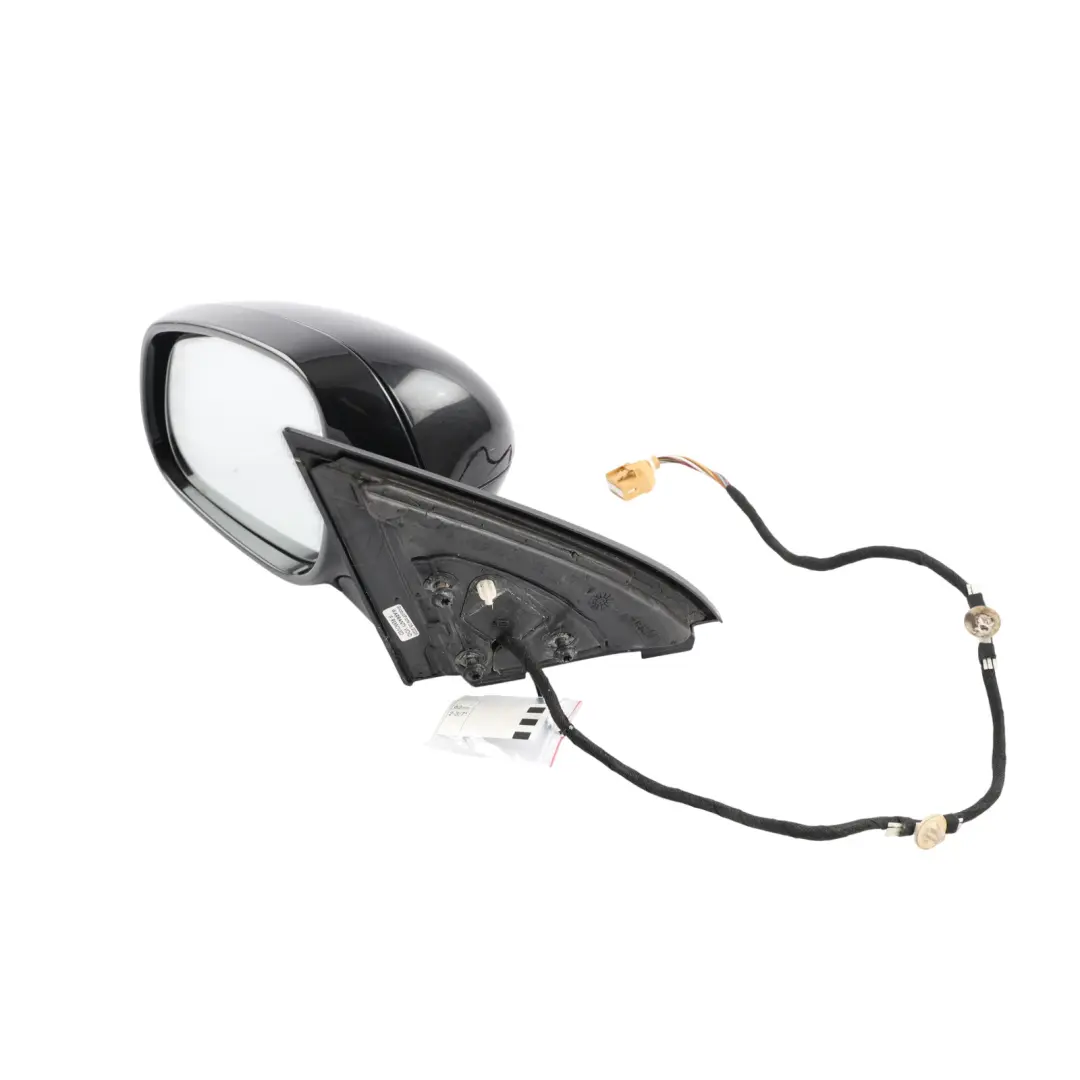 Mirror Wing Left N/S Door Basalt Black -C9Z to Porsche Cayenne 955 9PA Electric with Part number 95573123500 Porsche Cayenne 955 9PA Electric Mirror Wing Left N/S Door Basalt Black -C9Z - SKU RHD-95573123500-BAB - Part number 95573123500