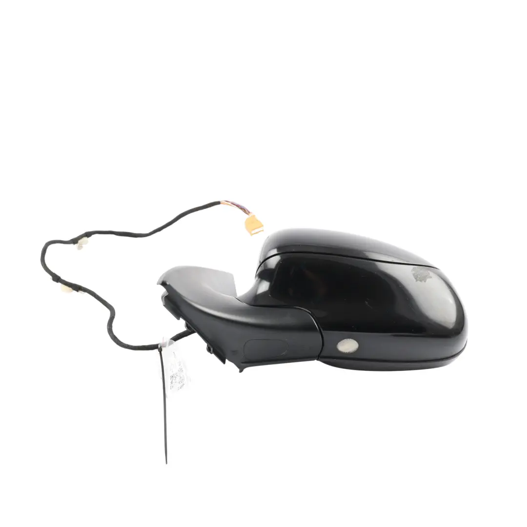 Mirror Wing Left N/S Door Basalt Black -C9Z to Porsche Cayenne 955 9PA Electric with Part number 95573123500 Porsche Cayenne 955 9PA Electric Mirror Wing Left N/S Door Basalt Black -C9Z - SKU RHD-95573123500-BAB - Part number 95573123500