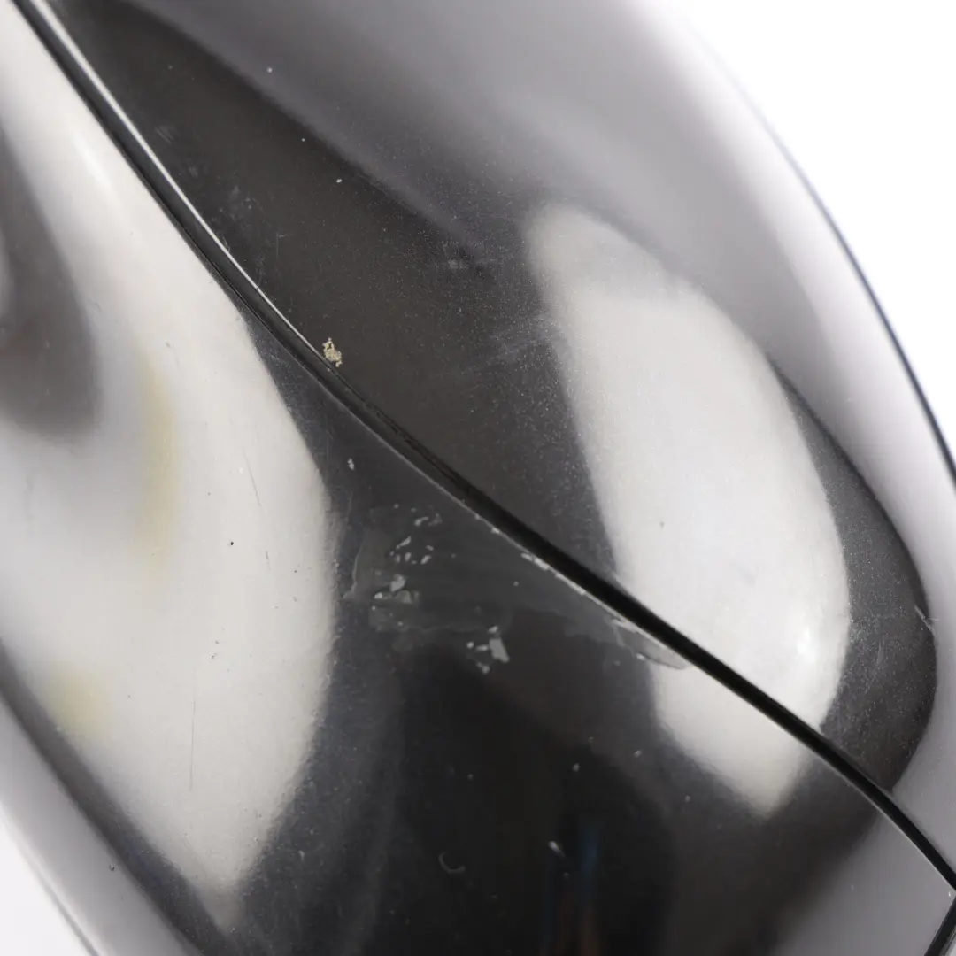 Porsche Cayenne 955 9PA Electric Mirror Wing Left N/S Door Basalt Black -C9Z - SKU RHD-95573123500-BAB - Part number 95573123500