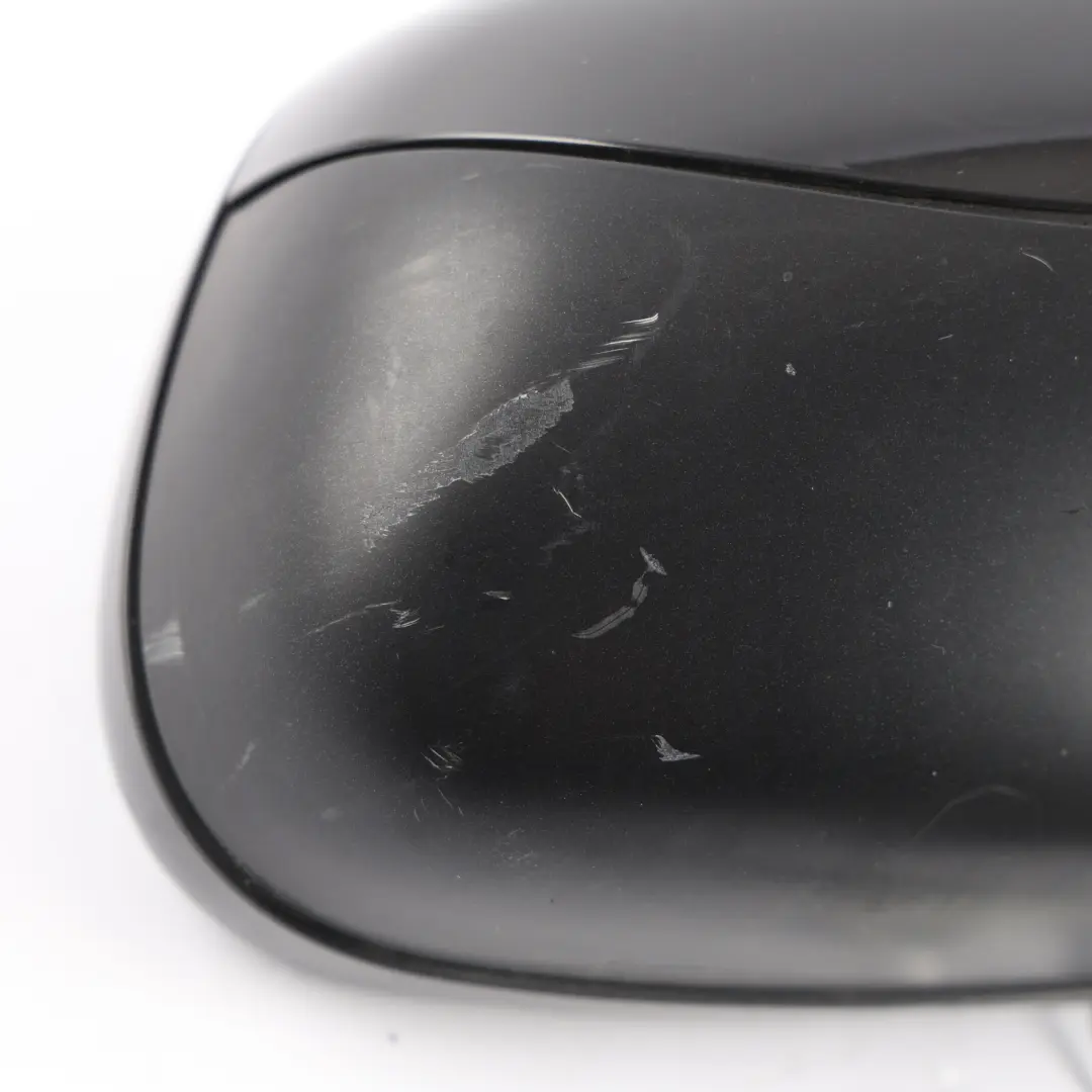 Side View Wing Mirror Electric Right O/S Basalt Black -C9Z to Porsche Cayenne 9PA with Part number 955731834 Porsche Cayenne 9PA Side View Wing Mirror Electric Right O/S Basalt Black -C9Z - SKU RHD-95573183401-BAB - Part number 955731834