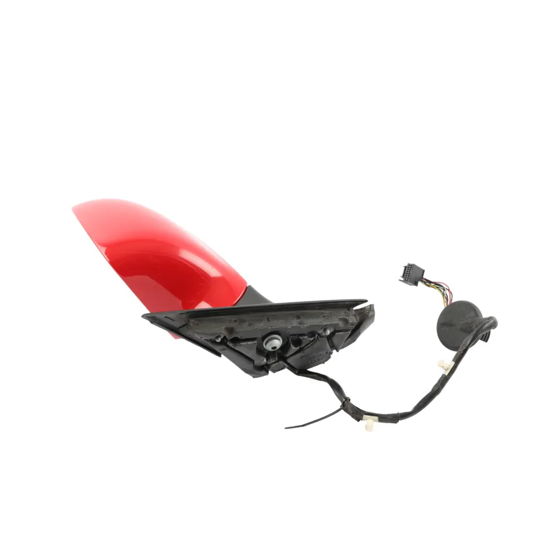 Porsche Cayenne 92A Door Wing Side Mirror Left O/S Brilliant Red - Y3J - SKU RHD-95873131701-BBR - Part number 95873131701-BBR
