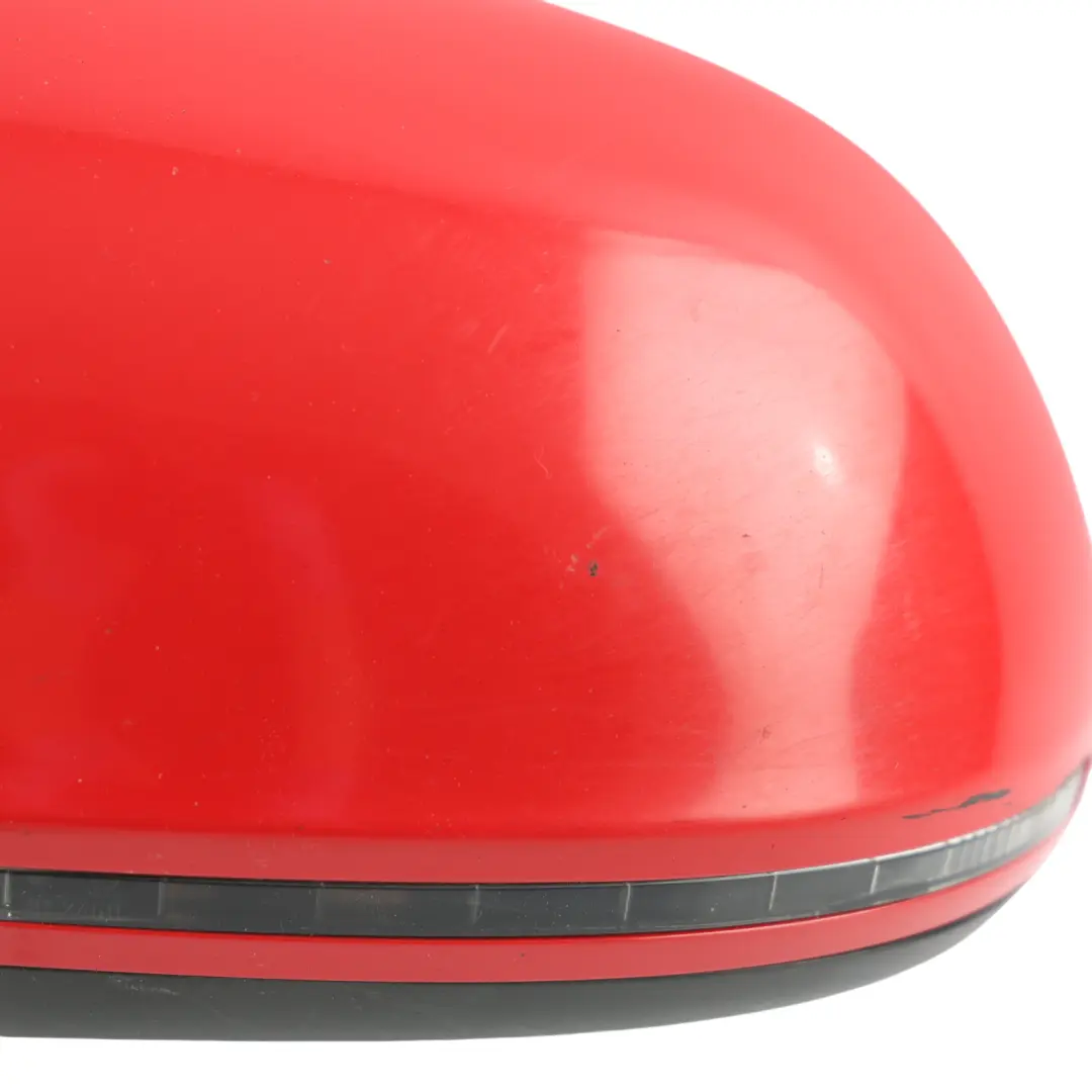 Porsche Cayenne 92A Door Wing Side Mirror Left O/S Brilliant Red - Y3J - SKU RHD-95873131701-BBR - Part number 95873131701-BBR